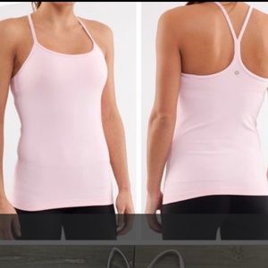 NWOT Power Y Tank in pink
